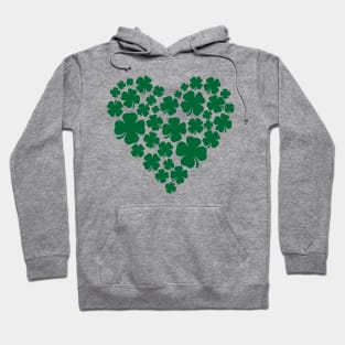 Shamrock Heart - St Paddys Hoodie